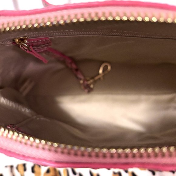 Brahmin Small Georgina Begonia Pink Minx Crossbody - Picture 5 of 6